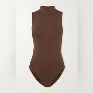 Skims Essential mock neck Sleeveless Bodysuit